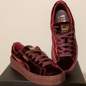 Fenty Creeper Velvet w/ velvet bag